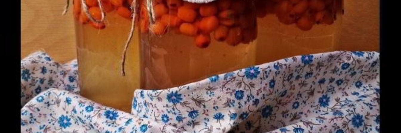 Компот из облепихи на зиму