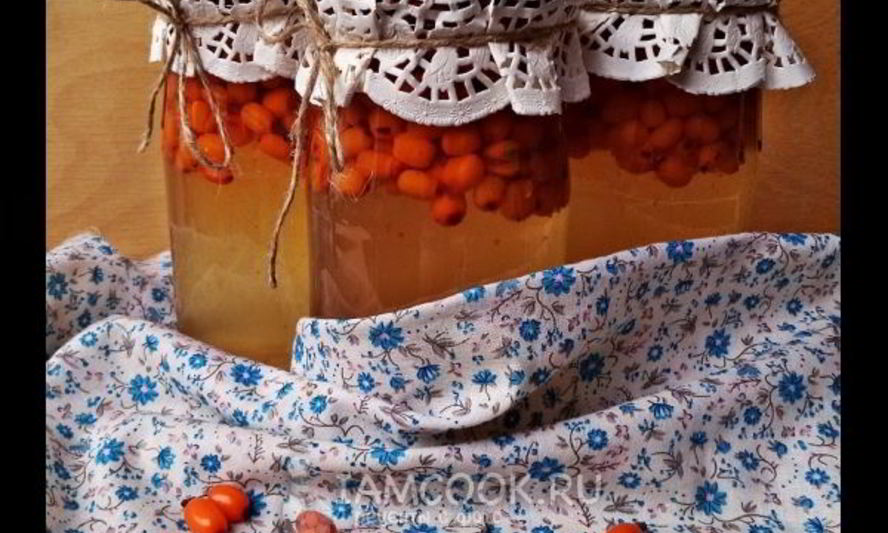 Рецепт компота из облепихи на зиму