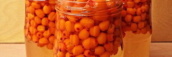 компот из облепихи на зиму