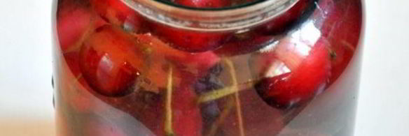 компот из райских яблок с мятой