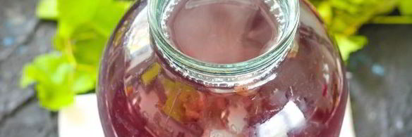 компот из синего винограда на зиму