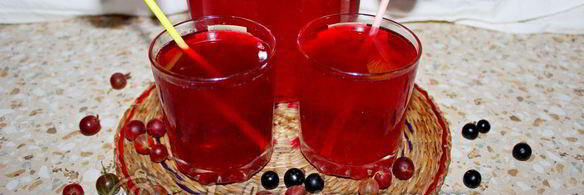 компот из смородины и крыжовника