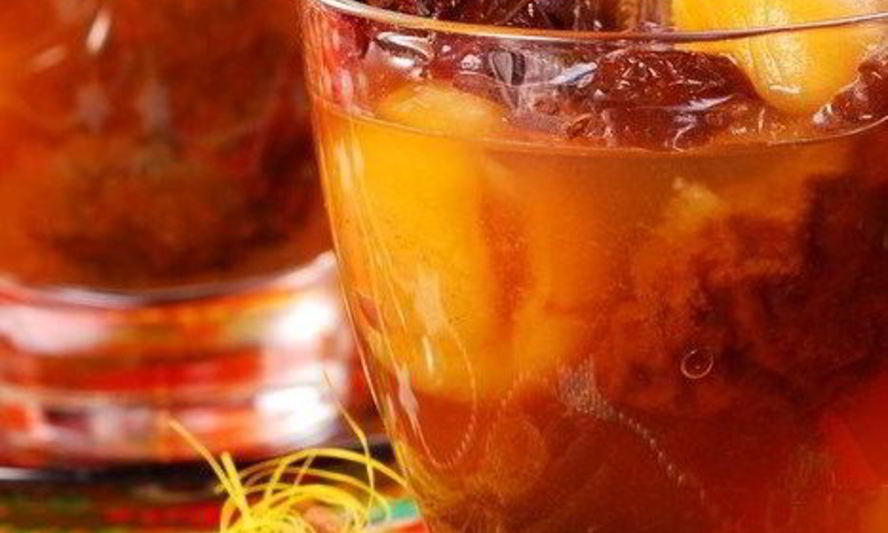 Рецепт компота иза сухофруктова с цедроя