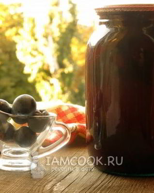 Компот из терна на зиму