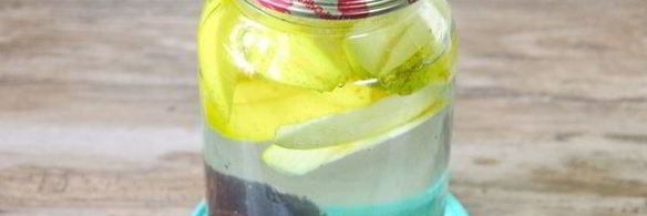 компот из яблок и слив на зиму