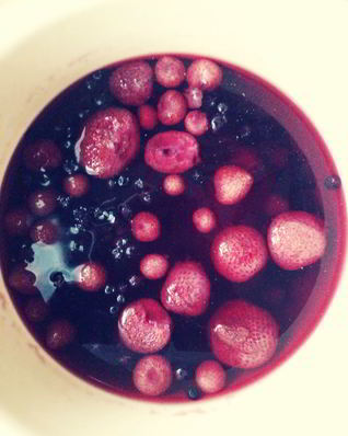 Компот из замороженных ягод