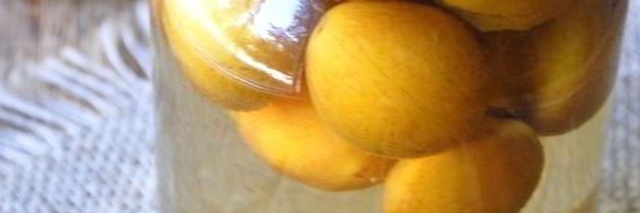 компот из желтой сливы на зиму