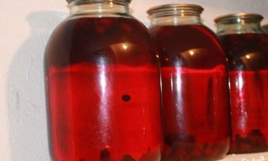 Рецепт смородинового компота на зиму