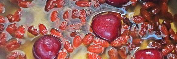 вишнево-яблочный компот