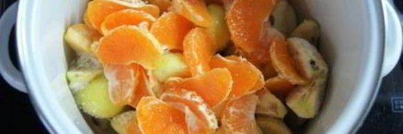 яблочно-мандариновый компот