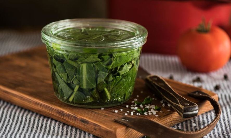 Рецепт консервированного щавеля на зиму