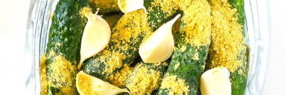 квашеные огурцы с горчицей