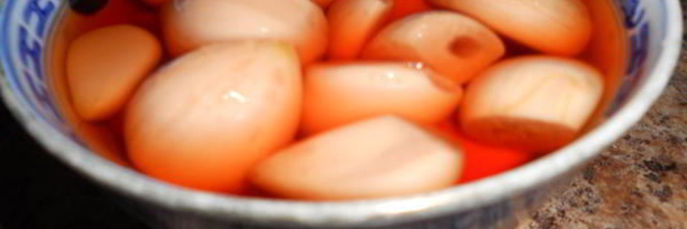 Чеснок маринованный