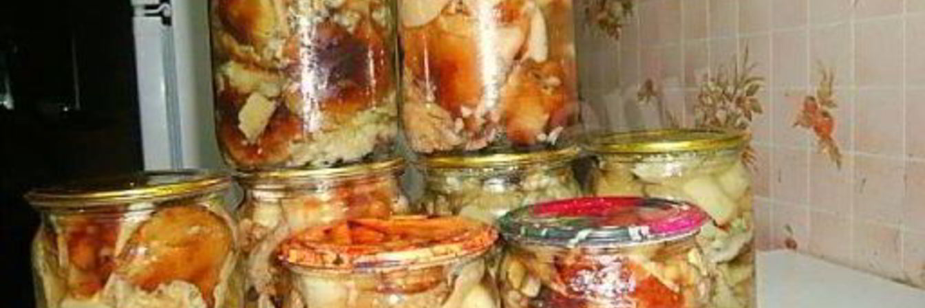Грибы песчаники маринованные