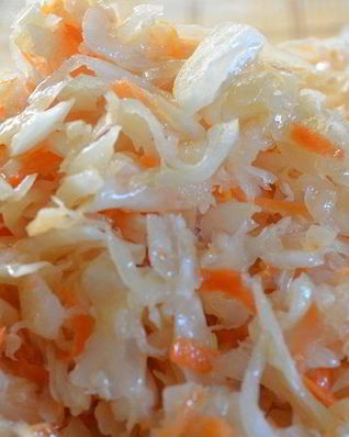 Капуста маринованная с чесноком на зиму