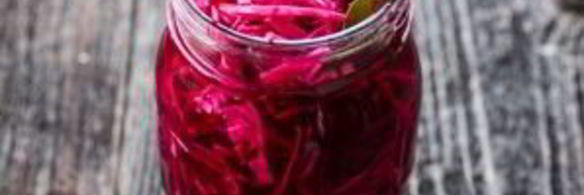 краснокочанная капуста маринованная