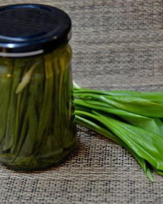 Маринованная черемша