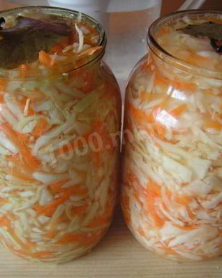 Маринованная капуста быстро и просто
