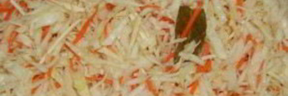 маринованная капуста с хреном