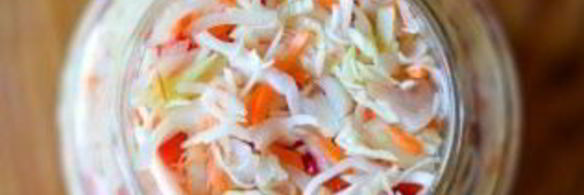 маринованная капуста с луком