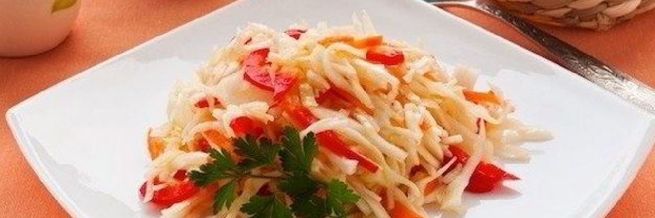 Маринованная капуста с морковью