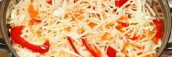 маринованная капуста с морковью