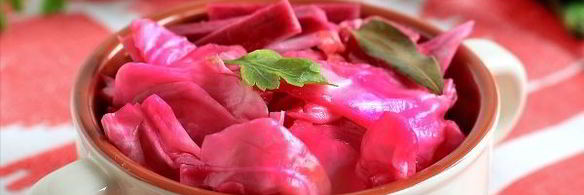 маринованная капуста со свеклой