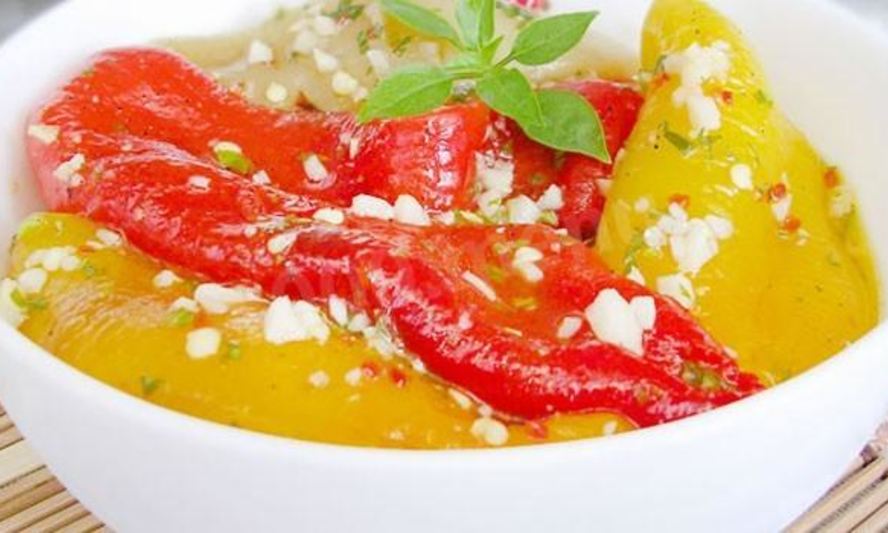 Рецепт маринованного болгарского перца без стерилизации