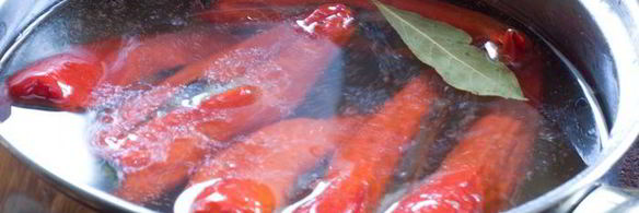 маринованный перец с селедкой