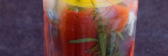 маринованный перец с селедкой