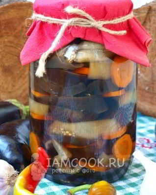 Маринованные баклажаны на зиму