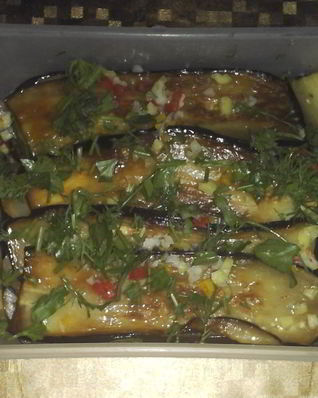 Маринованные баклажаны