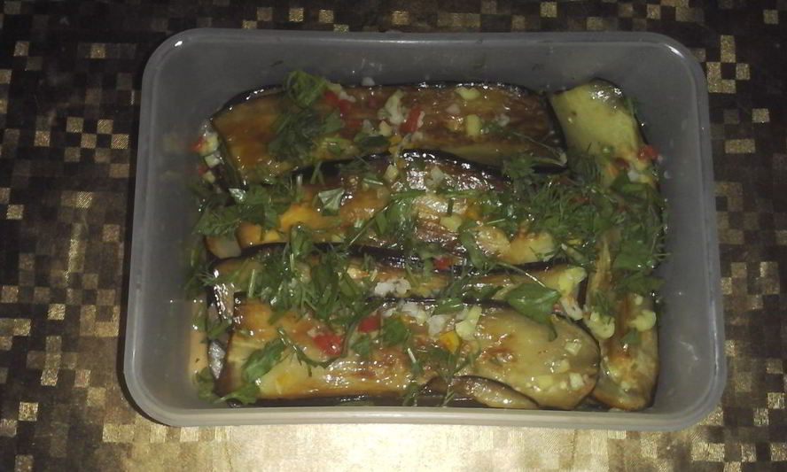 Рецепт маринованных баклажанов