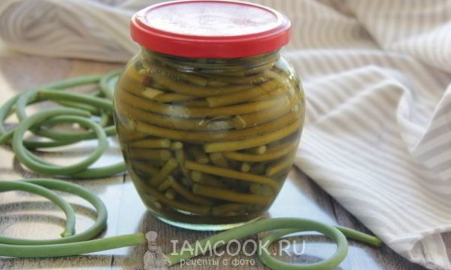 Рецепт маринованных чесночных стрелок на зиму