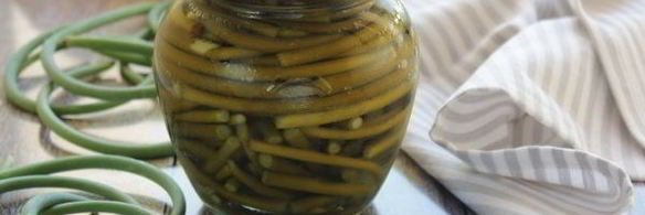 маринованные чесночные стрелки на зиму