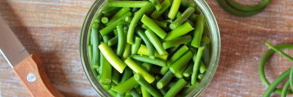 маринованные чесночные стрелки