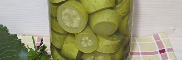 маринованные кабачки на зиму
