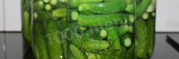 маринованные хрустящие огурчики на зиму