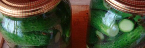 маринованные корнишоны на зиму