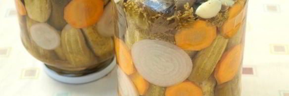 маринованные огурцы по-польски