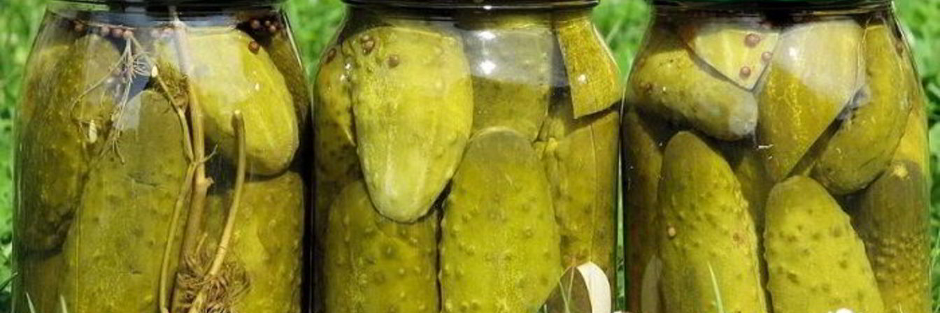 Маринованные огурцы с уксусом