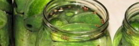 маринованные огурцы с уксусом