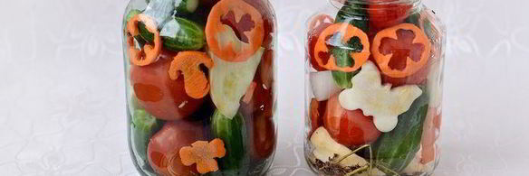 маринованные овощи лето в банке