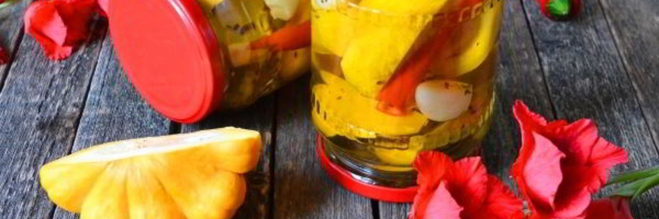 Маринованные патиссоны без стерилизации