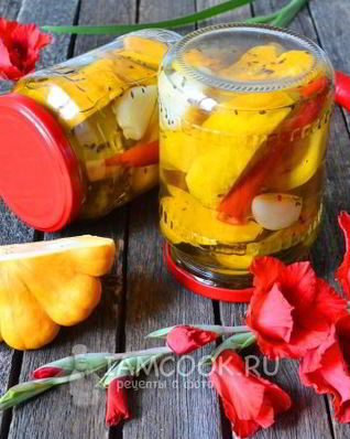 Маринованные патиссоны без стерилизации