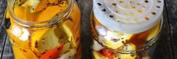 маринованные патиссоны без стерилизации