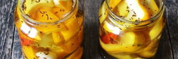 маринованные патиссоны без стерилизации