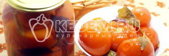 маринованные помидоры на зиму в банках с базиликом