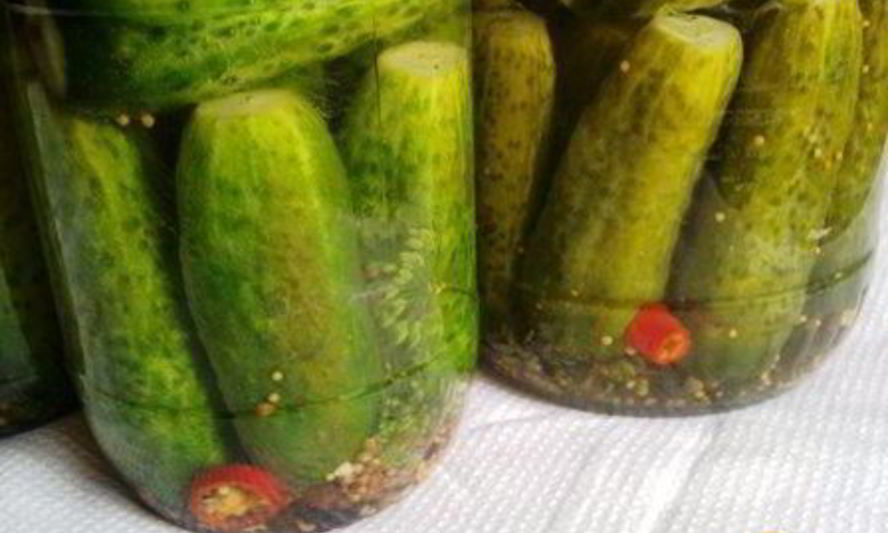 Рецепт огурцов маринованных на зиму