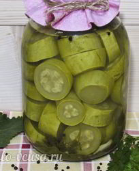 Маринованные кабачки